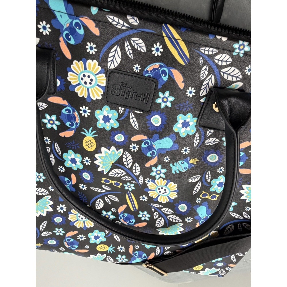Disney Lilo & Stitch Tote Travel Bag All Over Print Purse Excellent Condition - Picture 5 of 7